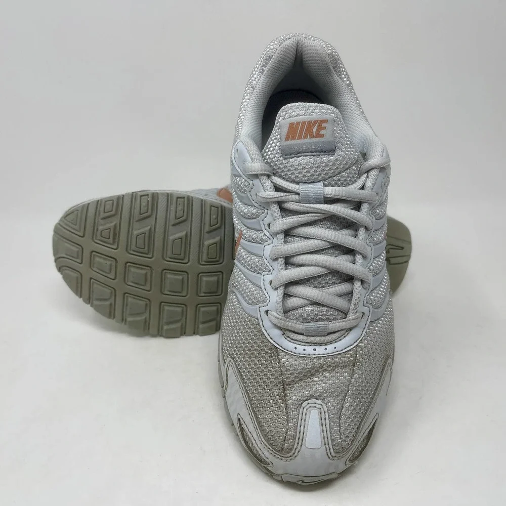 Nike Air Max Torch 4 Sneakers Womens 8 White Platinum Rose‎ 442:K.4.2
